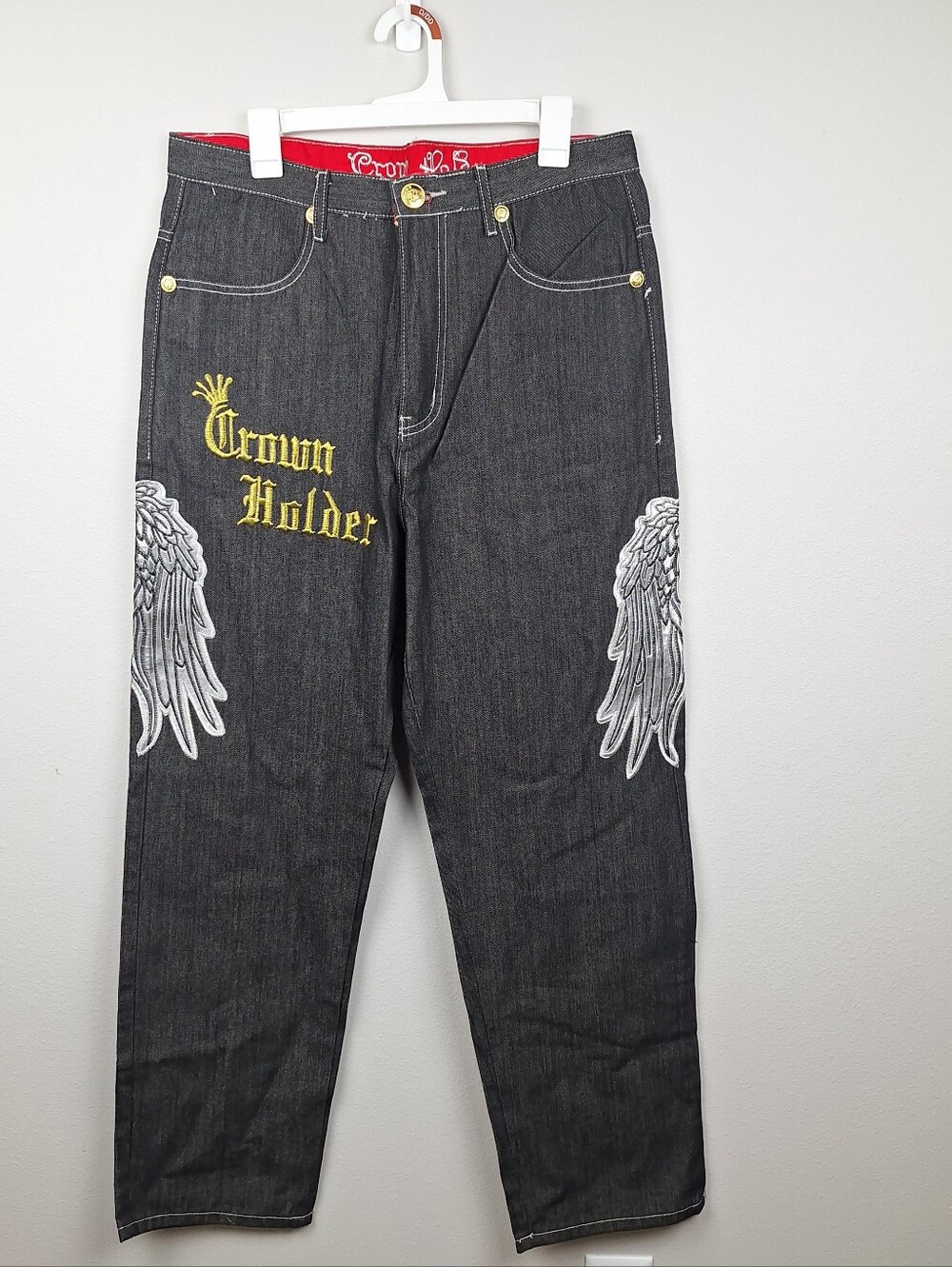 Vintage Crown Holder Jeans